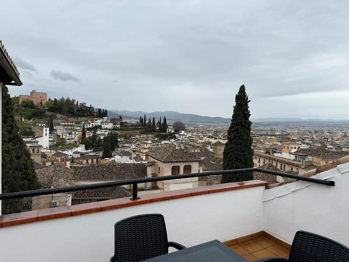 Spectacular Alhambra View Roof Terrace Penthouse Lejlighed Granada Spanien