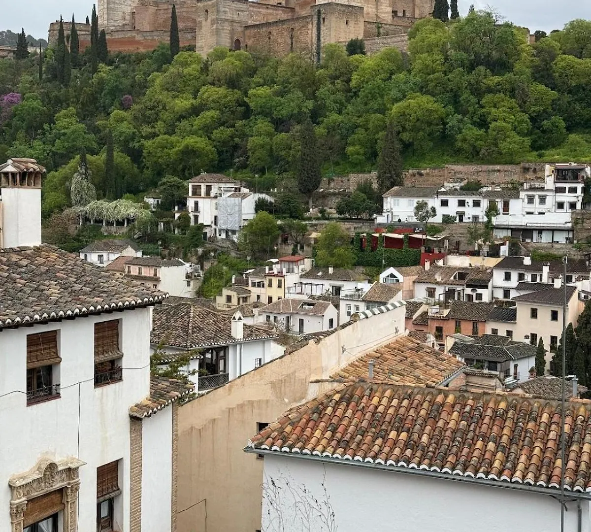Apartment Ferienwohnung Spectacular Alhambra View Roof Terrace Penthouse Granada